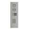 Platine aluminium 5mm audio 1 rangée avec clavier 2 boutons