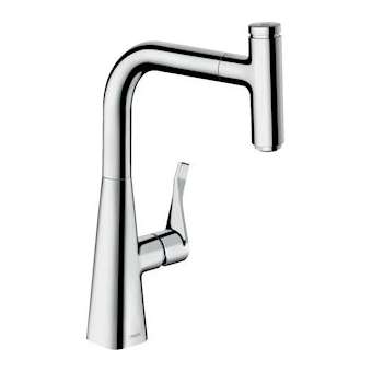 Mitigeur de cuisine 240, avec douchette extractible 1 jet, sBox chromé|Hansgrohe-HA373802000