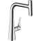 Mitigeur de cuisine 240, avec douchette extractible 1 jet, sBox chromé|Hansgrohe-HA373802000