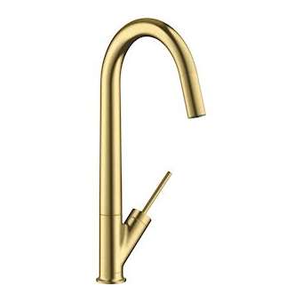 Mitigeur cuisine laiton brossé|Hansgrohe-HA310822950