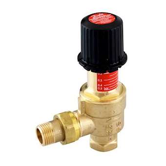 AVDO vanne bipasse 15 équerre F-union M|Danfoss-DFS003L6003