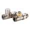 Corps thermostatique + RR droit M30 Kv réglable 1/2JT-M3/4E Blanc