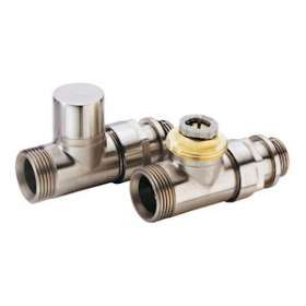 Corps thermostatique + RR droit M30 Kv réglable 1/2JT-M3/4E Blanc|Comap-CMP3805314