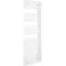 Cala Asymétrique EC droite, Blanc RAL 9016, 572W, H1441 mm / L396 mm|Acova-ACALNR145040