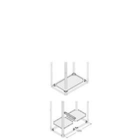 Base fermée IP30/40 L600mm P500mm (x1)|ABB-ABBPBWP6050