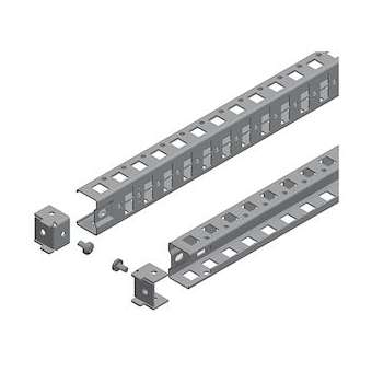Spacial SF/SM - 2 traverses universelles - 1 rangée - 40x500mm|Schneider Electric-SCHNSYSUCR4050