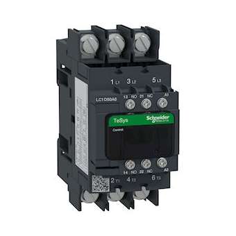 TeSys LC1D - contacteur - 3P - AC-3 440V - 50A - bobine 220Vca|Schneider Electric-SCHLC1D50A6M7