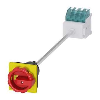 Inter- sect.3LD, Interrupteur arrêt urgence, 4 poles, Iu:16 A|Siemens Industries et Infrastructures-SIE3LD2013-1TL53