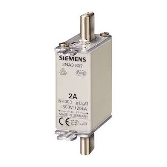 Fus.T00-GL- 20A-500Vac,250 Vdc|Siemens Industries et Infrastructures-SIE3NA3807
