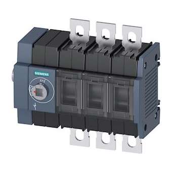 Int Sec 200A, TAILLE 2, 3 POLES COMMANDE LATERALE GAUCHE App de|Siemens Industries et Infrastructures-SIE3KD3634-0NE10-0