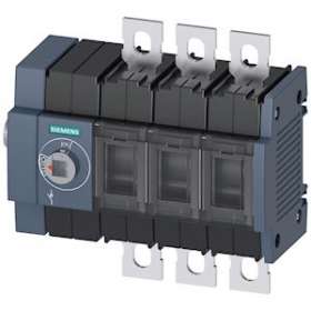 Int Sec 200A, TAILLE 2, 3 POLES COMMANDE LATERALE GAUCHE App de|Siemens Industries et Infrastructures-SIE3KD3634-0NE10-0