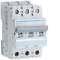 Disjoncteur 3P 10-15kA courbe C - 25A 3 modules|Hager-HAGNKN325