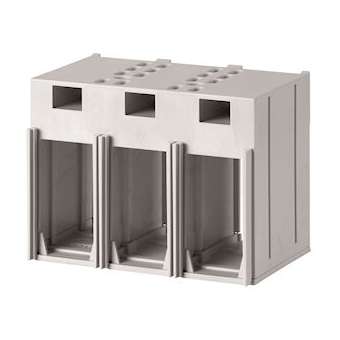 Capot, 3p, pour borne à boulon|Eaton industries-EONNZM3-XKSA