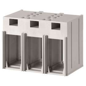 Capot, 3p, pour borne à boulon|Eaton industries-EONNZM3-XKSA