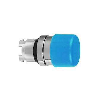 Harmony tête de coup de poing D 30 mm - D22 - bleu|Schneider Electric-SCHZB4BC64