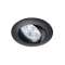 LUNAR 230 CX-Encastré GU10, rond, basc., noir, connex. s/outil, lampe non incl|Aric-ARI4566