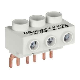 Bornier Alim. 65A Max pour Disj. MS116-MS/MO132-Plat|ABB-ABBH440080