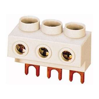 Borne de raccordement, 3p, 25mm²|Eaton industries-EONBK25-3-PKZ0