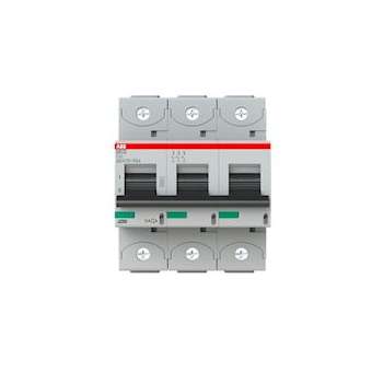 Disjoncteur S803S 3P 32A Courbe C Raccordement à vis - 50KA (4.5Modules)|ABB-ABB742341
