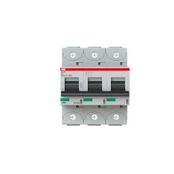 Disjoncteur S803N 3P 6A Courbe C Raccordement à vis - 36KA (4.5Modules)|ABB-ABB740335