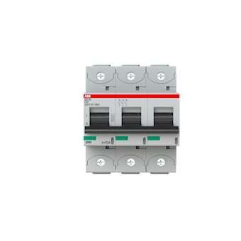 Disjoncteur S803N 3P 50A Courbe C Raccordement à vis - 36KA (4.5Modules)|ABB-ABB740343
