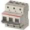 Disjoncteur S803N 3P 125A Courbe D Raccordement à vis - 36KA (4.5Modules)|ABB-ABB740372