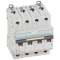 Disjoncteur DX³10000 16kA arrivée haute/départ bas vis 4P 6A courbe C - 4 mod|Legrand-LEG409351