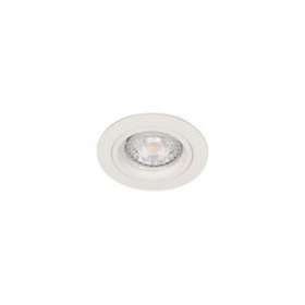 Spot BE BETTER - 1/4 de tour GU10 rond fixe, blanc IP20|Europole-POL2400
