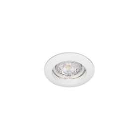 Spot BE GOOD - bague GU10 rond fixe, blanc IP20|Europole-POL2515