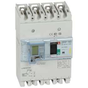 Disjoncteur magnétothermique différentiel DPX³160 Icu 16kA 400V~ - 4P - 125A|Legrand-LEG420036