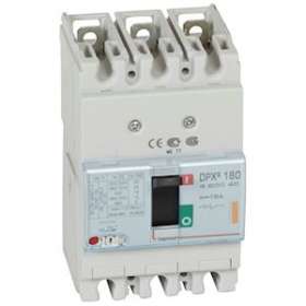 Disjoncteur magnétothermique DPX³160 pouvoir de coupure 25kA 400V~ - 3P - 16A|Legrand-LEG420040