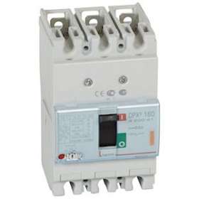 Disjoncteur magnétothermique DPX³160 pouvoir de coupure 25kA 400V~ - 3P - 25A|Legrand-LEG420041