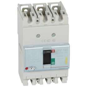 Disjoncteur magnétothermique DPX³160 pouvoir de coupure 16kA 400V~ - 3P - 40A|Legrand-LEG420002