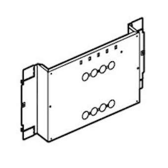 Platine fixe pour 1/2 DPX-IS630 position verticale - XL³4000/XL³800 36 modules|Legrand-LEG020657