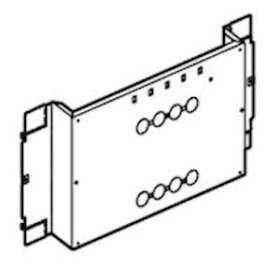 Platine fixe pour 1/2 DPX-IS630 position verticale - XL³4000/XL³800 36 modules|Legrand-LEG020657