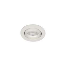 Spot BE BETTER - 1/4 de tour GU10 rond orientable, blanc IP20|Europole-POL2410