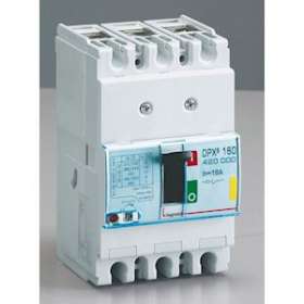 Disjoncteur magnétothermique DPX³160 pouvoir de coupure 16kA 400V~ - 3P - 16A|Legrand-LEG420000