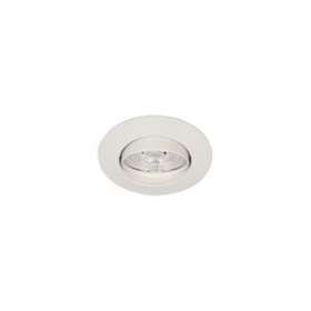 Spot BE BETTER - bague GU10 rond orientable, blanc IP20|Europole-POL2310