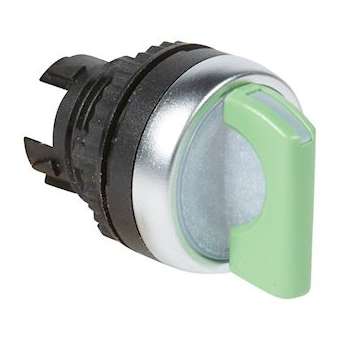 Bouton tournant lum manette verte IP69 Osmoz composable - 2 positions fixes 45DE|Legrand-LEG024032