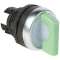 Bouton tournant lum manette verte IP69 Osmoz composable - 2 positions fixes 45DE|Legrand-LEG024032