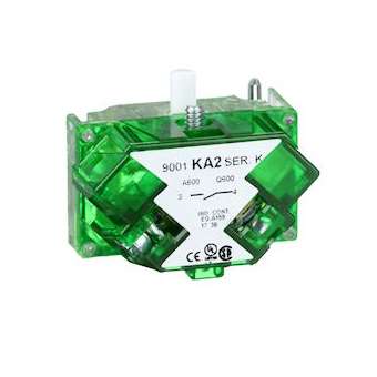 Harmony 9001K - bloc contact pour bouton - D30 - 1F bornes protégées|Schneider Electric-SCH9001KA2