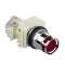 Harmony 9001K - bouton-pous. lum.- rouge - D30 - à imp. affleurant - 24V - 1OF|Schneider Electric-SCH9001K3L35LRRH13