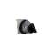 Harmony 9001K - sélecteur noir - D30 - avec bouton - 2 positions - 1F+1O|Schneider Electric-SCH9001KS11BH1