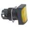 Harmony ZB6 - tête rect. pour bouton-poussoir lumineux - D16mm - jaune|Schneider Electric-SCHZB6DW5
