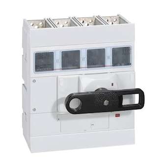 Interrupteur-sectionneur DPX-IS1600 à déclenchement + cde frontale - 4P - 1600A|Legrand-LEG026598