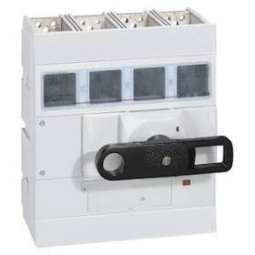 Interrupteur-sectionneur DPX-IS1600 à déclenchement + cde frontale - 4P - 1600A|Legrand-LEG026598