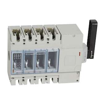 Inter-sectionneur DPX-IS630 à déclenchement + cde latérale droite - 4P - 400A|Legrand-LEG026678