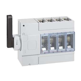 inter-sectionneur DPX-IS630 sans déclenchement + cde latérale gauche - 4P - 400A|Legrand-LEG026670