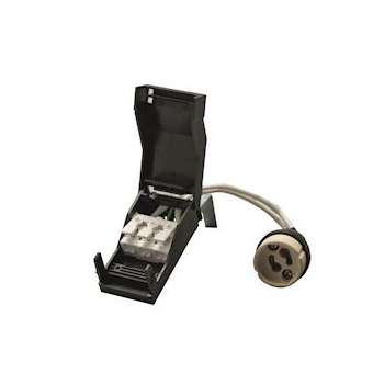 Douille GU5.3 double bornier rapide|Europole-POLDRGU53