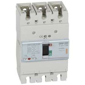 Disjoncteur magnétothermique DPX³250 pouvoir de coupure 25kA 400V~ - 3P - 200A|Legrand-LEG420208